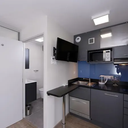 At In Apartment